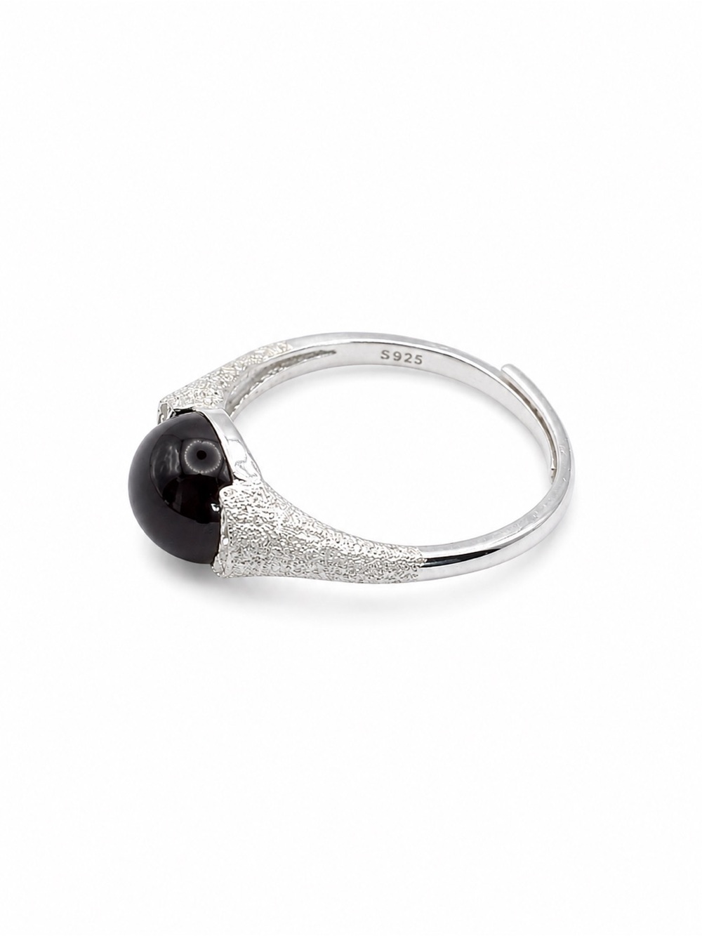 Jade Ring (S925) R98 - Picture 3 of 3
